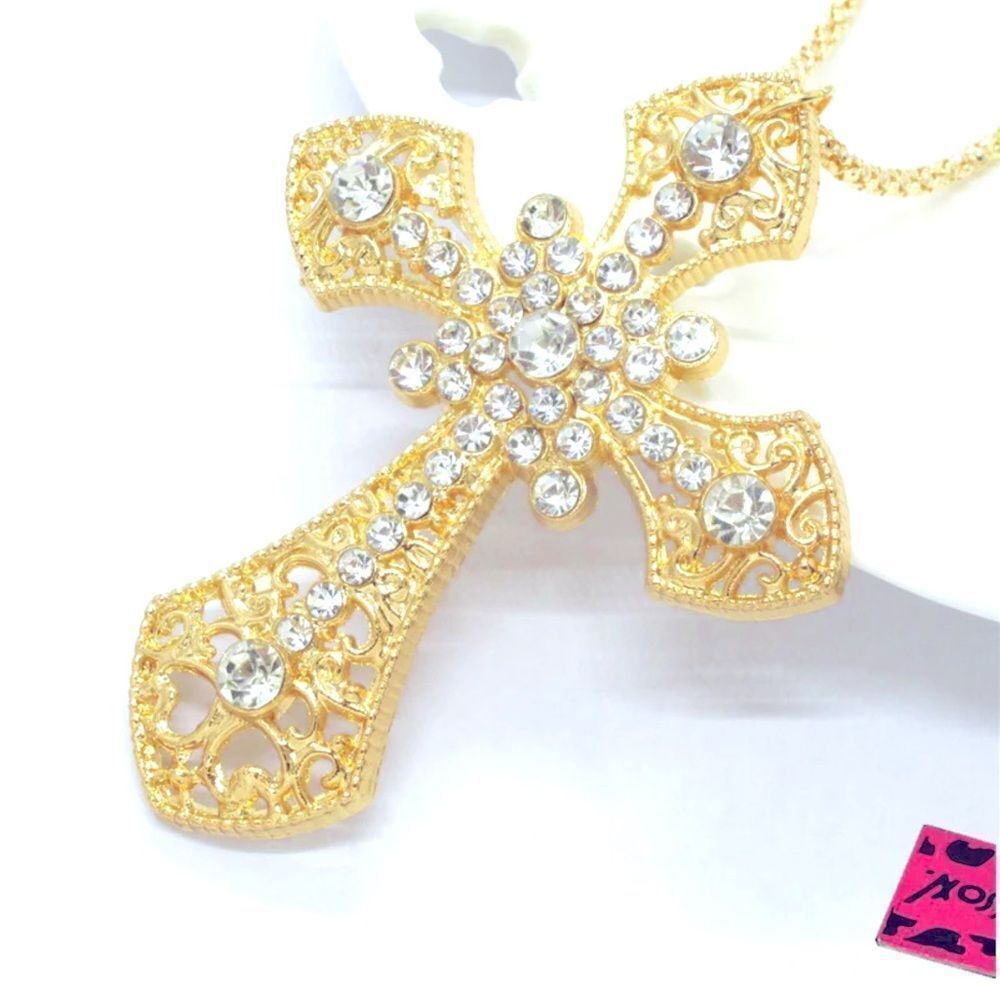 BJ Cross Necklace 